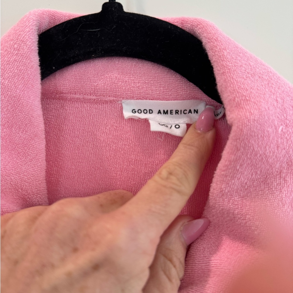 Good American Pink Jacket